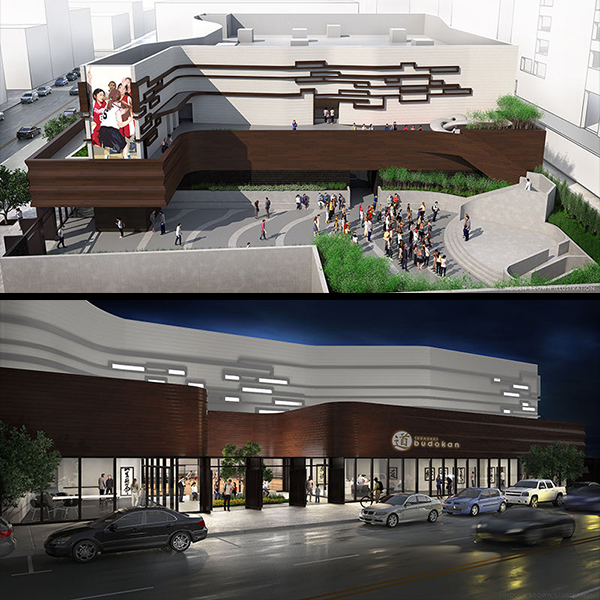 Terasaki Budokan Sports & Recreational Center renderings courtesy of the Little Tokyo Service Center