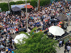 On April 7, 2019, the Los Angeles LGBT Center celebrated a ribbon cutting ceremony and grand opening for their Anita May Rosenstein Campus